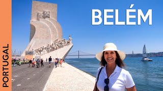 BELEM in Lisbon Portugal from Pastel de Belem to Torre de Belem 😁😋😅 [upl. by Raynell]