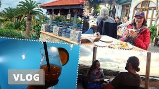 KRETA VLOG 💙 Grecki wieczór jedzenie na Krecie i Skaleta nocą KRETA VLOG GRECJA [upl. by Eilrahs757]