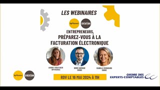 Entrepreneurs préparezvous à la facturation électronique [upl. by Edrock]