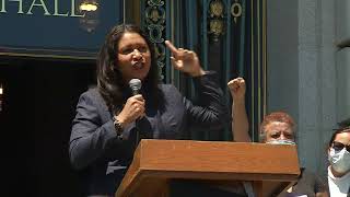 Yes Im the mayor but Im a black woman first San Franciscos London Breed talks protests [upl. by Mcbride]