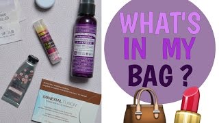 WHATS IN MY BAG  Version 2017  La Vie En Rousse [upl. by Alieka]