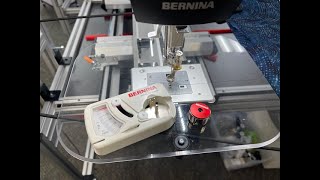 Cleaning and Adjusting your Bernina Q Bobbin Case [upl. by Gerrard]