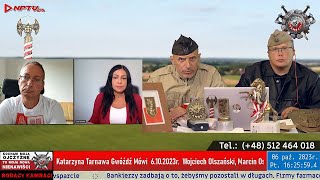 Katarzyna TarnawaGwóźdź mówi Pt 6102023 Rodacy Kamraci Wojciech Olszański Marcin Osadowski [upl. by Lonna]