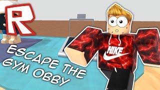 ESCAPE THE GYM OBBY  Roblox [upl. by Keeley633]