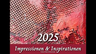 Impressionen amp Inspirationen Mein Kalender für 2025 [upl. by Neelloj]