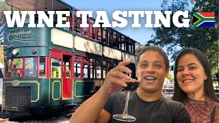 Wine Tour in South Africa 🇿🇦 Groot Constantia amp Franschhoek Wine Tram [upl. by Sheley]