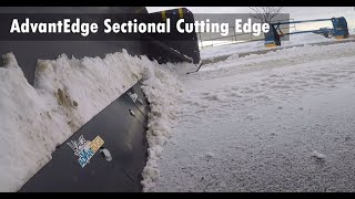 Upgrade Your Snow Pusher with an AdvantEdge Sectional Cutting Edge [upl. by Leak]