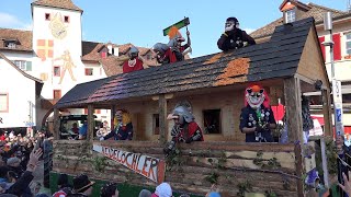 Fasnachtsumzug in Liestal  Liestaler Fasnacht 2022 [upl. by Ynavoeg]