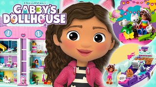 I Built ALL the Gabbys Dollhouse LEGO Sets in ONE DAY  LEGO Speed Build  GABBYS DOLLHOUSE [upl. by Mose]