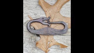 Forging a Midgard Serpent Flint and Steel Striker [upl. by Cartan]