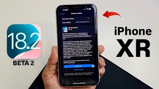 How to Install iOS 182 Beta 2 on iPhone XR [upl. by Euqinomod]