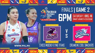 CMF vs CCS  Game 2  BO3  Finals  2023 PVL AllFilipino Conference II [upl. by Dorn]