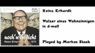 Heinz Erhardt Walzer eines Wahnsinnigen in dmoll Waltz of a madman [upl. by Ulphi]