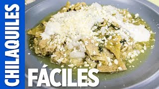 Chilaquiles verdes Fáciles 💜💜💜 Las Recetas de Rosy [upl. by Adiel]