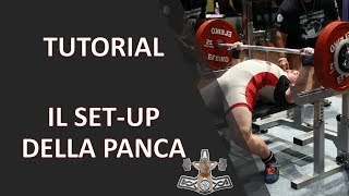 Panca piana  esecuzione corretta Il setup [upl. by Mikal865]