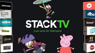 STACKTV A New Way To Watch YTV TELETOON amp Treehouse [upl. by Ardnahs]