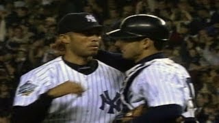 1998 WS Gm1 Mo earns first World Series save [upl. by Selimah550]