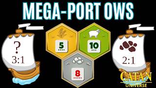 CATAN  Compact MEGAPORT Hybrid OWS  Game 487 [upl. by Anrym]