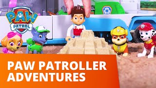 PAW Patrol  Paw Patroller Adventures  Toy Pretend Play For Kids Compilation [upl. by Eihcra626]