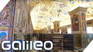 Die geheime Bibliothek des Vatikans  Galileo  ProSieben [upl. by Cullen]