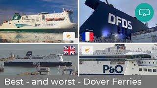 BIG Ferry Comparison DFDS PampO Irish Ferries  Which is Best from Dover [upl. by Pytlik654]