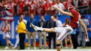 College Football 70 Yard Punts [upl. by Haroppiz]