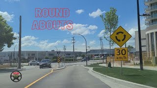 ROUNDABOUTS\TRAFFIC CIRCLES BURNABY BC [upl. by Bergen]