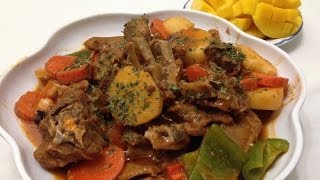 Kalderetang Kambing or Goat Caldereta Filipino Recipe [upl. by Ogilvie]