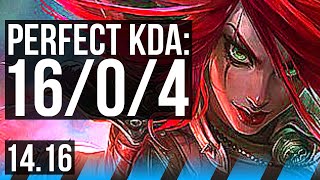 KATARINA vs CORKI MID  1604 9 solo kills Legendary 700 games  EUW Master  1416 [upl. by Catha823]