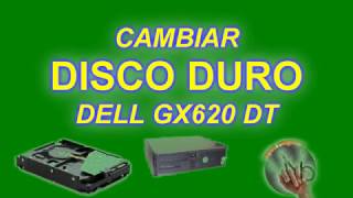 Cambiar DISCO DURO DELL OPTIPLEX series DT [upl. by Ormond]