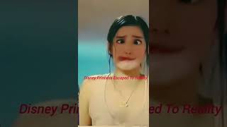 Disney Princess Escaped To Reality ❤ shorts viral subscribe [upl. by Innoc]