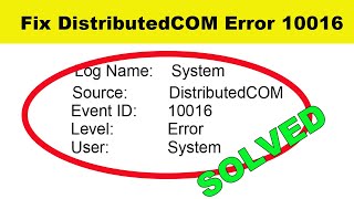 How To Solve DistributedCOM Error 10016 Windows 788110 [upl. by Jacinthe872]