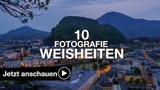 10 FOTOGRAFIE WEISHEITEN DIE MAN KENNEN SOLLTE [upl. by Anirbas]