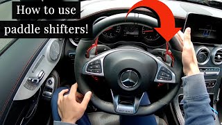 How to use Paddle Shifters SIMPLE and EASY [upl. by Eugine]