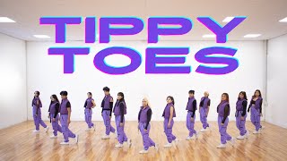 13 DANCERS XG  “TIPPY TOES” Dance Cover by OFF TOPIC [upl. by Garzon33]