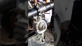 Sprical gear cutting process goodtools short [upl. by Mighell]