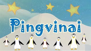 🎄Kalėdinės dainos vaikamas🎄 Dainos apie žiemą 🐧Pingvinai🐧  Me2čiukai [upl. by Sherris]