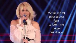 Eliza Hoxha  Pendimi Lyrics Me tekst [upl. by Aicitel]