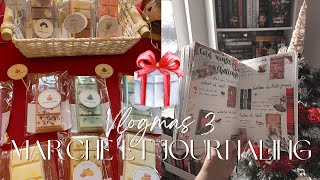 Vlogmas 3  journaling et Sorcery of Thorns 🥀✨ [upl. by Seton]