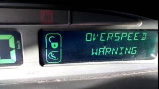 Overspeed Warning Inactive Xsara Picasso [upl. by Nagek]