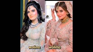 armeena khan Vs iqra kanwal wedding album 💞iqrakanwal armeenakhan mozego [upl. by Hsekar973]