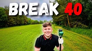 Can i Break 40 over 9 Holes EVERY SHOT [upl. by Eittap]