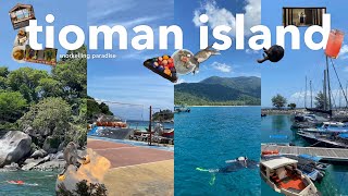 tioman island travel vlog 🐠🏝️ snorkelling land tour beaches [upl. by Htebi]