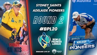 BPL20  Round 2  Sydney Saints vs Adelaide Pioneers [upl. by Ilram]