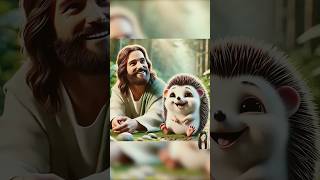 Jesus rescued the poor hedgehog deepakmasihministry jesus jesuschrist shorts love [upl. by Kenrick677]