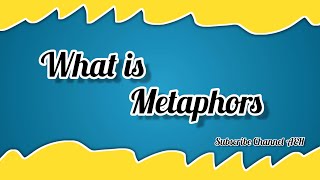 what is metaphor in english grammarfigures of speech metaphor examples [upl. by Rahmann]