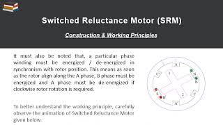 Switched Reluctance Motor  Prof Ankit Chourasia  SISTec GN Bhopal [upl. by Artenra]