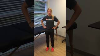 Transverse Abdominis TA set step 1 for back pain [upl. by Elleval678]