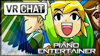 “The Piano Entertainer” Ep 20 – A New Adventure Begins The World of VRChat [upl. by Georgy354]