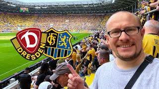 Das GANZE STADION hüpft 😱😍  SG Dynamo Dresden vs 1 FC Saarbrücken  StadionVlog [upl. by Atilrahc]